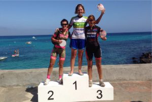 III MTB norte Lanzarote - podios femenino
