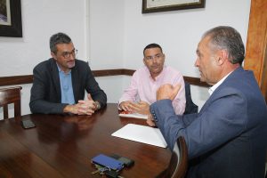 Reunión alcaldes Mancomunidad Noroeste Lanzarote