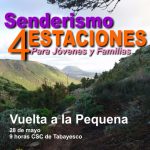 Cartel Senderismo 4 Estaciones