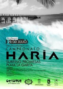 Cartel Cameponato de Surf 29-30 de julio