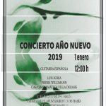 Cartel Concierto Año Nuevo