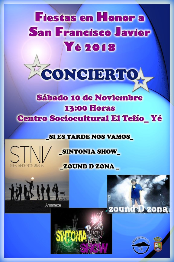 concierto fiestas de Ye 2018