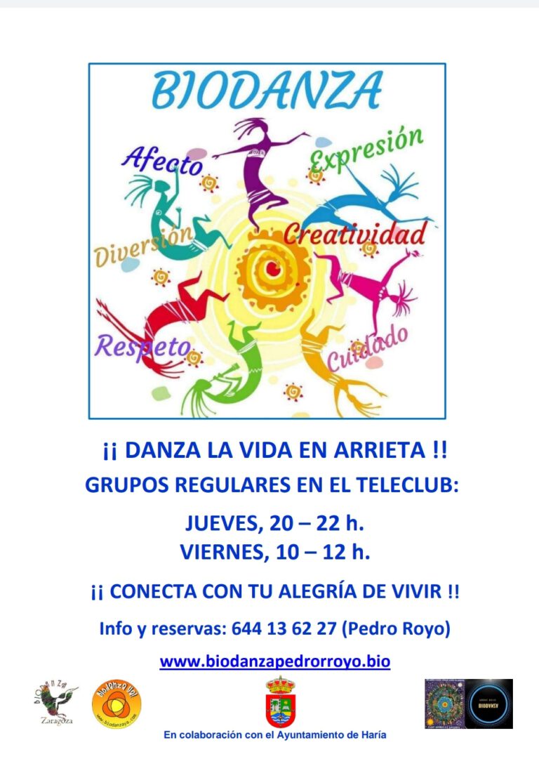 Cartel Biodanza