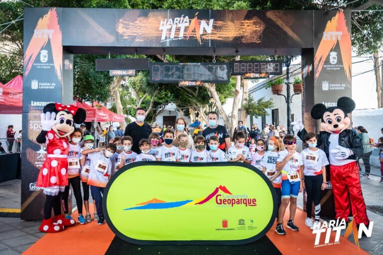 niños en la carrera