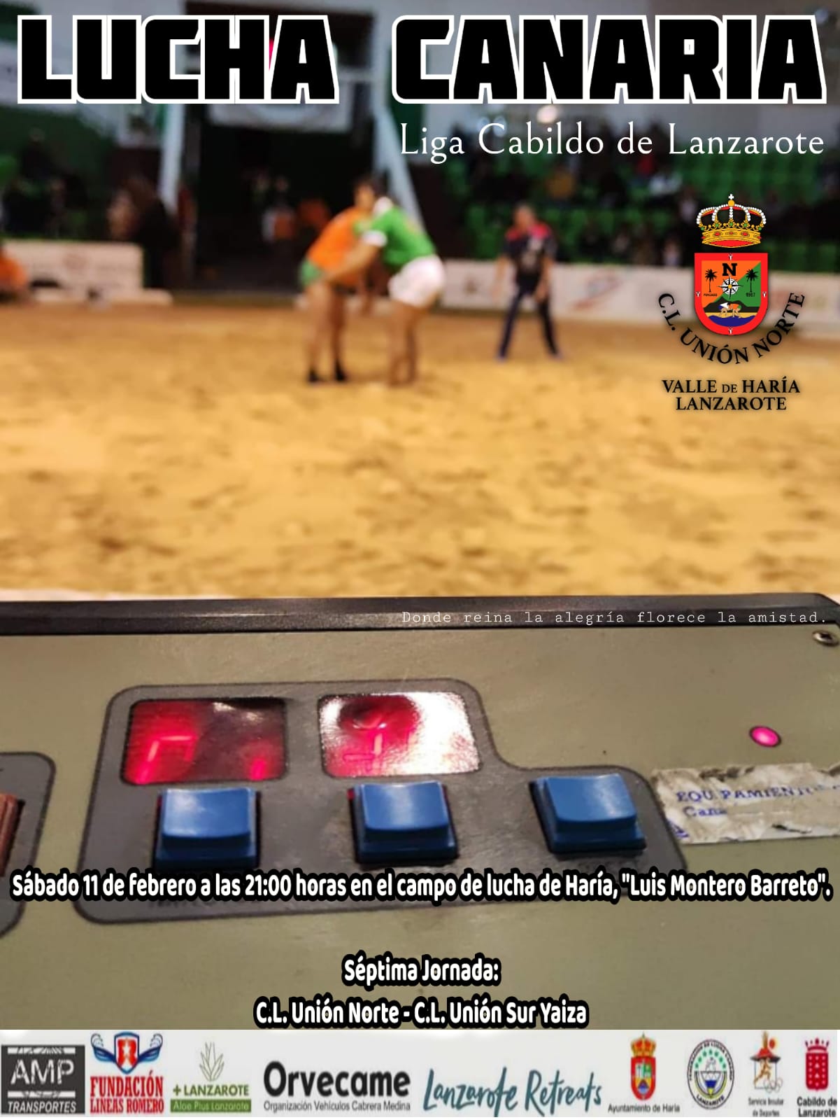 Continúa la Liga Cabildo de Lanzarote de Lucha Canaria para el CL Unión ...